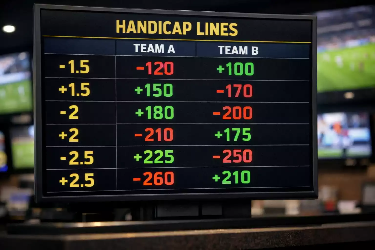 Paris sur les Handicaps en Ligue des Champions