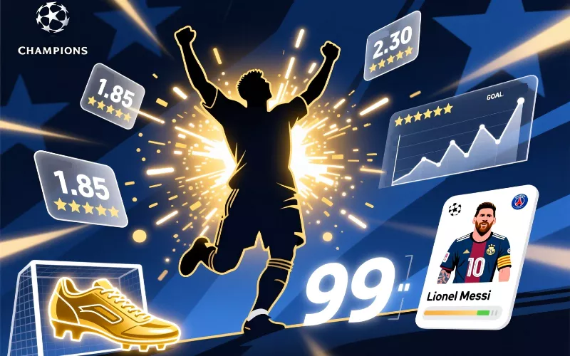 Paris sur les buteurs de la Ligue des Champions et meilleur attaquant