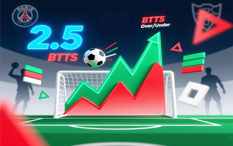 Paris sur les buts en Ligue des Champions : Over Under 2.5 et Both Teams To Score