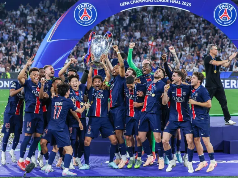 PSG Champion d'Europe - Paris Saint-Germain vainqueur Champions League